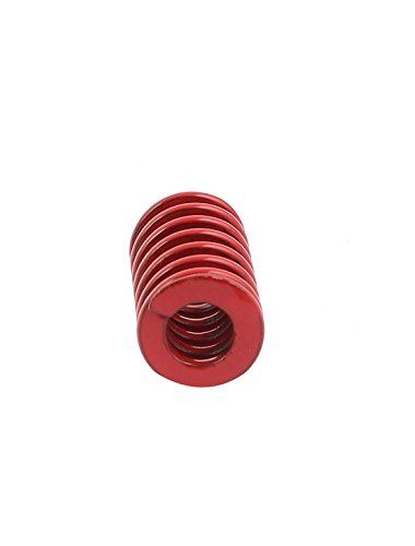 Sourcingmap - Rosso medio stampa carico della molla di compressione stampo stampo 12 millimetri x 6mm x 20mm