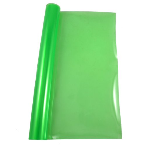 sourcingmap® Verde 119.9cm x 30cm Auto Automatico Tinta Di Faro Cambiamento Di Colore Pellicola Adesivi