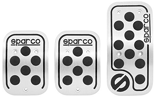 Sparco SPC0406BK Set di Pedali Urban Model