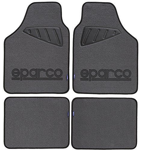 Sparco SPC1904A Set 4Pz Tappeti Universali, Set di 4