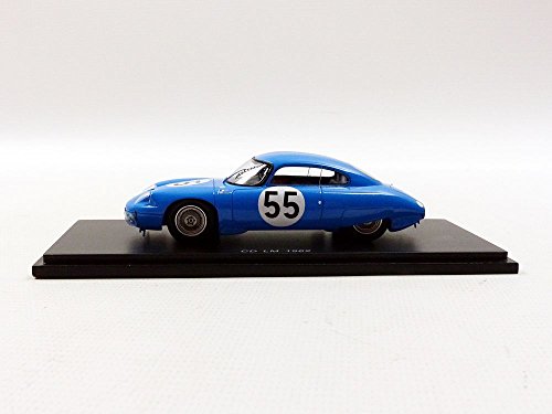 Spark – S4712 – Veicolo in miniatura – CD Panhard & Levassor – le Mans 1962, Blu, scala 1/43