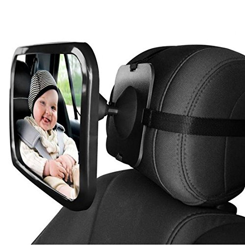 Specchio auto Bambino PLUIESOLEIl Specchietto Retrovisore per Seggiolini auto per Bambini Resistenti agli Incidenti Specchietto per Seggiolino auto per Vigilare i bambini