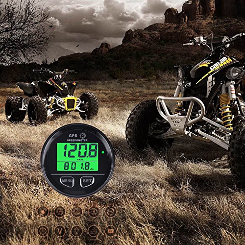 Speed Meter Waterproof Digital GPS Backlight Speed Counter For ATV UTV Motorcycle Automobile motor vehicle Runleader RL-SM001