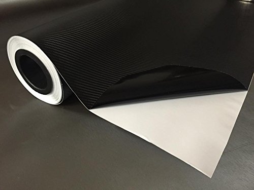 Speed Shield auto pellicola in 3d nero di carbonio | 200 x 152 cm | Spessore 0,16 mm | Made in Germany | 7 anni di garanzia | Supreme della serie