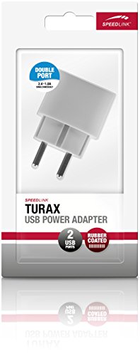 Speedlink Turax SL-7091-GY Caricatore dispositivi mobili, Argento