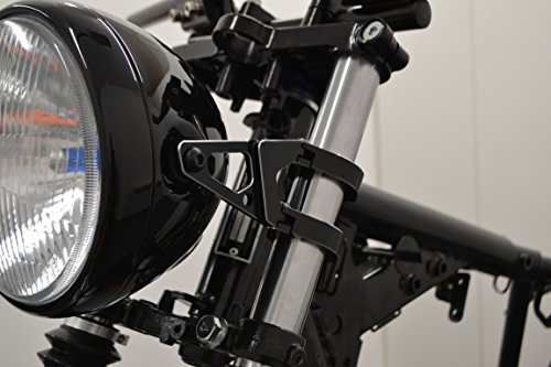 Staffe Paio Supporti Faro per Moto Motocicletta 50 - 51mm alta qualità lavorate al CNC