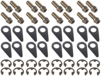 Stage 8 Fasteners 8952 S/S Header Bolt Kit - 6pt. 3/8-16 x 1in (16)