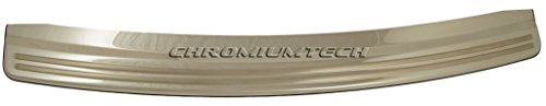 Star Piastra protettiva per paraurti posteriore,in acciaio inox con design a battistrada per Freelander 2 2011-15