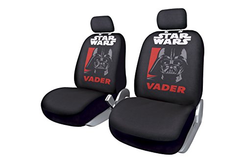 STAR WARS, Vader STW101 – Set di 2 fodere per sedile anteriore, motivo: Dart Fener