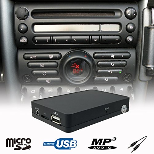 Stereo USB SD AUX CD Changer adattatore interfaccia auto kit mini Cooper R50 R53 Boost radio