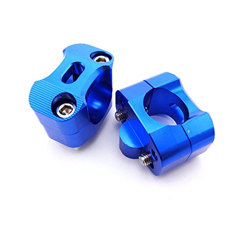 Stoneder blu CNC maniglia di alluminio bar morsetto supporto distanziatore adattatore conico per grasso 1 1/8" 28 mm manubrio Pit Dirt bike ATV Quad motocross moto