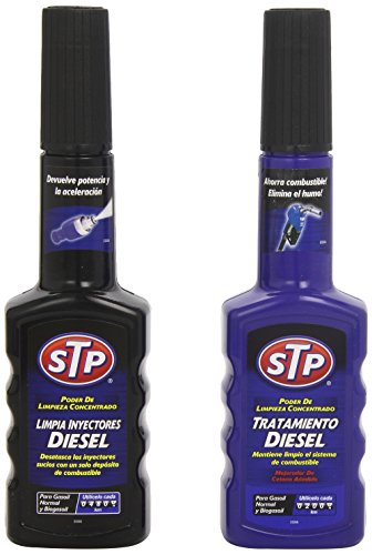 STP ZSTP04 Confezione Pre-Revisione Auto Con Additivo Per Pulizia Iniettori Diesel Stp