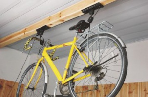 Streetwize SWCA4 - Supporto per bicicletta da soffitto garage