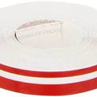 Stripe S213 - Strisce adesive per auto, doppie, 12 mm x 10 m, colore: Rosso
