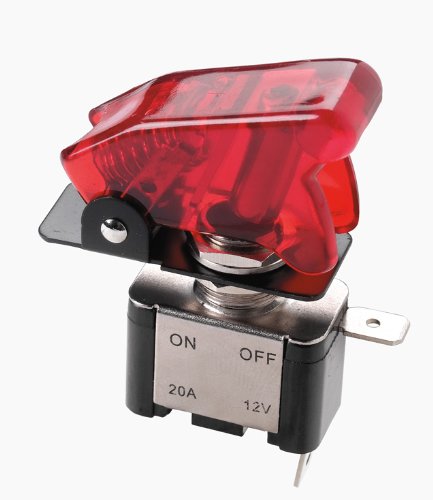 Sumex 2404286 Race Sport - Switch Tuning Top Gun, Rosso Con Led Rosso