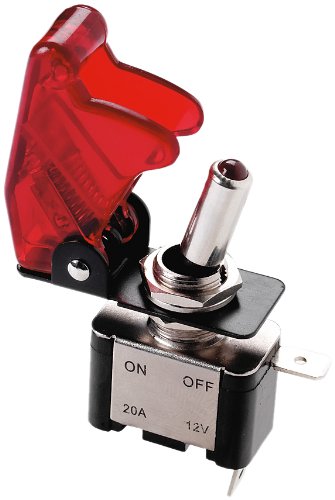 Sumex 2404286 Race Sport - Switch Tuning Top Gun, Rosso Con Led Rosso