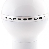 Sumex 8500160 Race Sport - Pomello Leva Cambio Alluminio Race, White