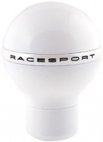 Sumex 8500160 Race Sport - Pomello Leva Cambio Alluminio Race, White