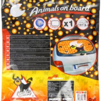 Sumex Aob150T Animal On Board - Parasole Posteriore Toro, 100X50 cm