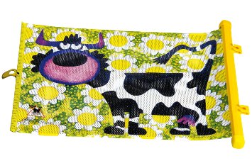 Sumex Aob355V Animal On Board - Tendina Laterale Animal On Board-Mucca, 49X36 cm
