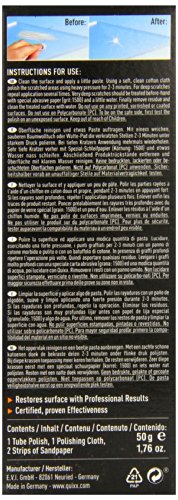 Sumex QUIXX20 - Smalto per plastica – Rimuove i graffi sulla plastica Xerapol