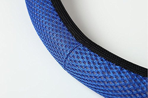 Summer Ice Silk Volante per auto Coprivolante Elastico Traspirante elastico Multicolore Facoltativo , blue