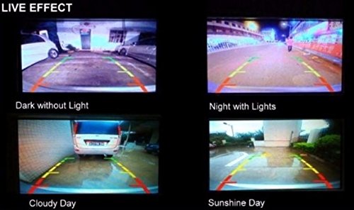 Sunshine Fly 170 gradi CCD parcheggio Camera visione notturna macchina fotografica di parcheggio telecamera a colori Sistema di retromarcia impermeabile auto macchina fotografica di retrovisione per Seat Ibiza/Seat Leon 2002 ~ 2015