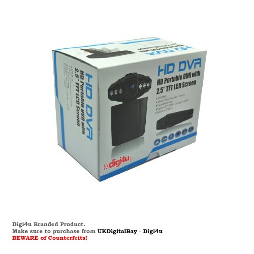 Super Legend 1280P HD 6,3 cm LCD Night Vision CCTV in Car DVR Accident video Proof video registratore