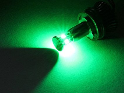 Super luminoso verde auto LED Angel Eye Halo anello kit lampadine H8 