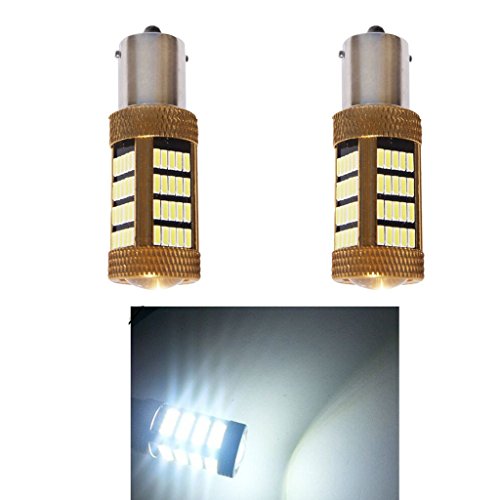 Superbright 1200 lumen 2 x 92 BT-Chipset BA15S 1156 7506 1003 1141 1073 1095 1073 lampada a LED pere con proiettore Interior RV Camper, bianco xenon 6000 K