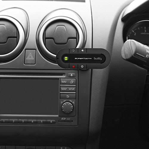 Supertooth Bluetooth kit auto visiera "Union Jack con supporto magnetico