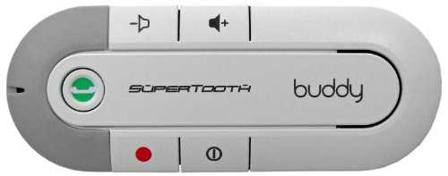 SuperTooth Buddy Kit Vivavoce Bluetooth per Auto, Bianco