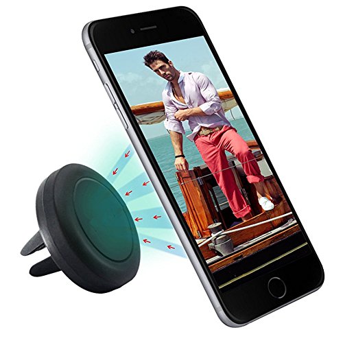 Supporto Magnetico Auto Telefono 360 Gradi di Rotazione PluieSoleil Universale per iPhone 7S / Samsung Galaxy S6 Edge S6 / Sony / Nexus / LG / Huawei / HTC ecc. (2)
