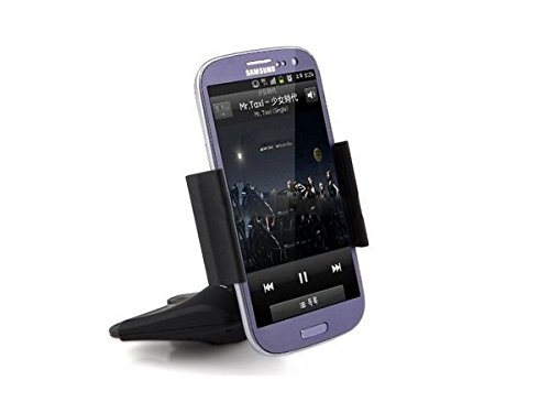 system-s auto Easyinstall CD slot del supporto per iPhone e smartphone (fino a 80 mm di larghezza)