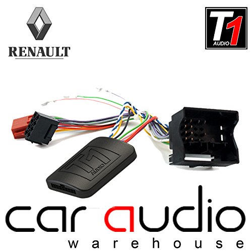 T1 audio t1-rn6 Renault Clio, Renault Megane, Renault Scenic, Renault Wind, Renault Fluence auto controllo al volante interfaccia con libero cavo patch