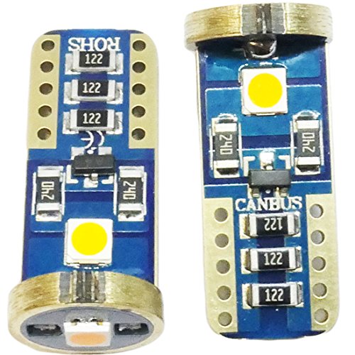 T10 3030 LED Canbus ambra indicatore laterale ripetitore arancione paraocchi T15 501 W5 W EA2R6