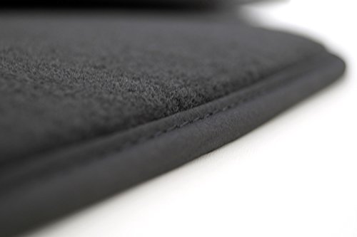 Tappetini qualità originale tappeto tappetini auto in velluto 4 pezzi nero