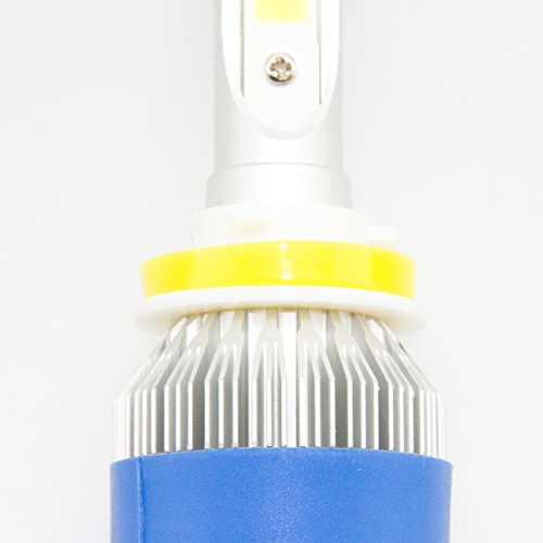 Tecomax faro lampadina LED COB chip Fog Light Conversion Kit H4 (Hi/lo Beam) H7 H11 9005 9006 30 W 3000LM bianco 6500 K auto anteriore lampadina auto faro