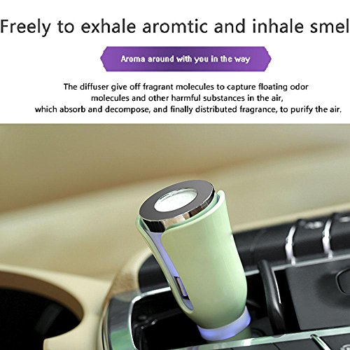 Teepao USB auto aromaterapia diffusore di oli essenziali, purificatore d