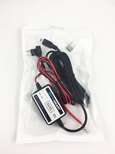 Telecamera da cruscotto Drivesmart Hard Wire kit 5 V DC 2 Amp mini USB testato CE – compatibile con g1 W-c//G1 W G1WH/GT680 W/Mini 0801/Mobius telecamera da cruscotto e non solo