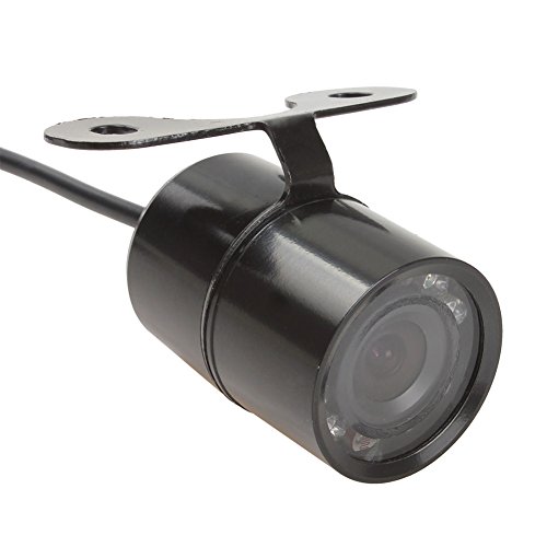 Telecamera di retromarcia LED ad alta definizione 120 gradi Ampio angolo di visione di visione notturna impermeabile Compatibile con auto, camper, mini-van Facile da installare e utilizzare