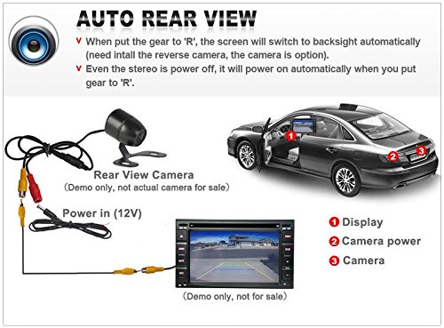 Telecamera HD per visione posteriore per auto di marca Peugeot 3008/308, Citroen Elysee/DS, per assistenza parcheggio, visione notturna, illuminazione LED, impermeabile