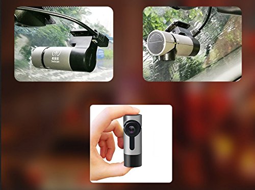 Telecamera MateCam da auto a 360°, telecamera retrovisore per cruscotto, registratore di video da 1080p per auto, mini DVR