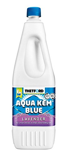 Thetford Aqua KEM blu lavanda Toilet Fluid 2 litro per camper, caravan, camper, barca