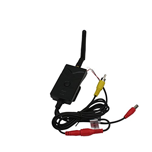 Thinkels-Tech, Trasmettitore wireless da 2,4 Ghz e ricevitore WIFI video per telecamera a circuito chiuso per vista posteriore auto, supporta i sistemi per telefoni IOS iPhone/Android
