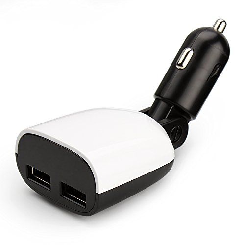 Tinkerbell Trinkets® caricatore auto doppio USB 5 V 1.0 a 2.4 A auto presa USB caricabatteria USB universale auto caldo automaticamente cambiamento corrente car-charger