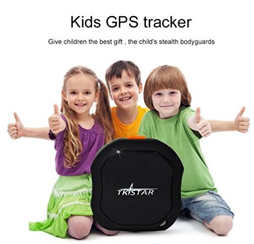 Tkstar mini GPS Tracker – impermeabile GSM AGPS Tracking System for children/parents/Pets/bici TK1000