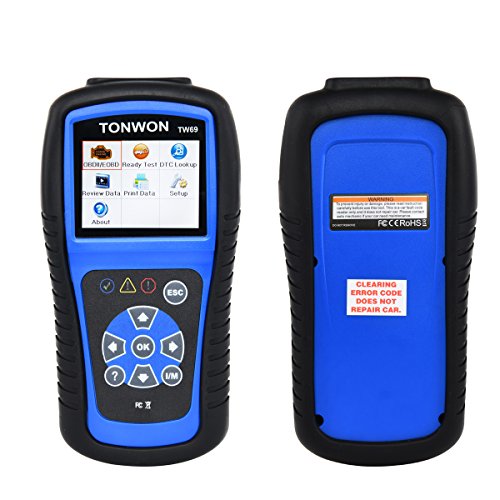 Tonwon OBD2 scanner auto guasto lettore di codice auto OBDII diagnostico per check Engine Light (TW69)