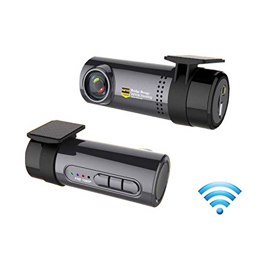 TOOGOO Mini DVR per auto DVR Videocamera per DVR anteriore Full HD 1080 p Registratore per registratore video universale Dashcam Visione notturna 140 Grandangolo