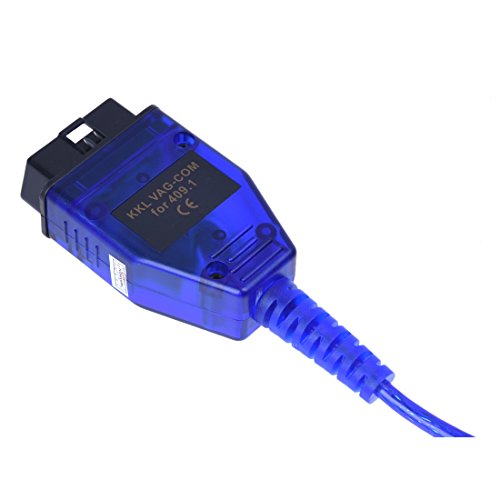 TOOGOO (R) - Cavo USB OBD-II-2 KKL 409.1 OBD2 VAG-COM per auto